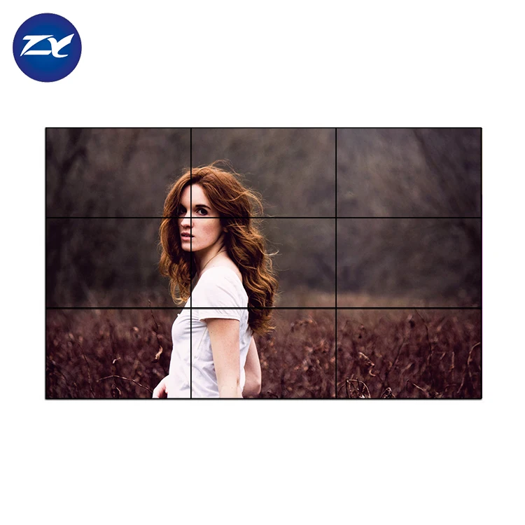 49 Inch samsung 4k screen 3x3 video wall mount lcd videowall controller