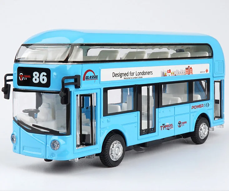 OEM custom 3D New Design Customized Plastic Cartoon Figure Toy Bus