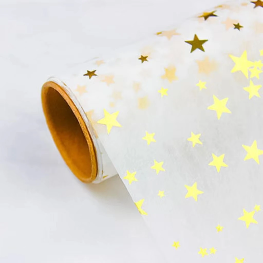 new design Luxury Brands Floral Bouquet Packaging Gift Florist Waterproof Material Flower Wrapping Paper For Flowers