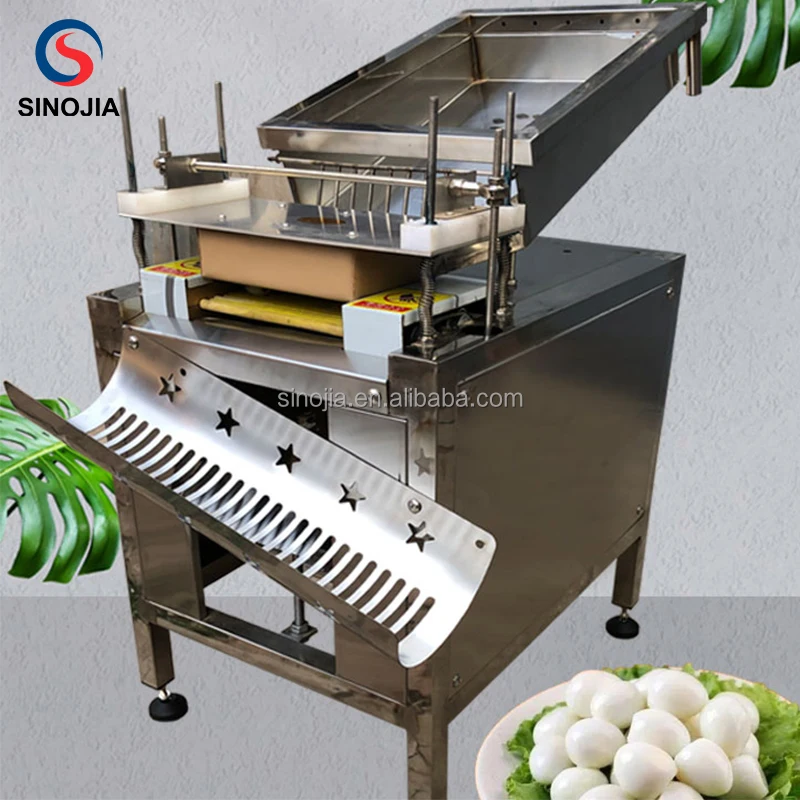 Hot Sales Quail Egg Shell Peeling Machine / Automatic Quail Egg Peeler