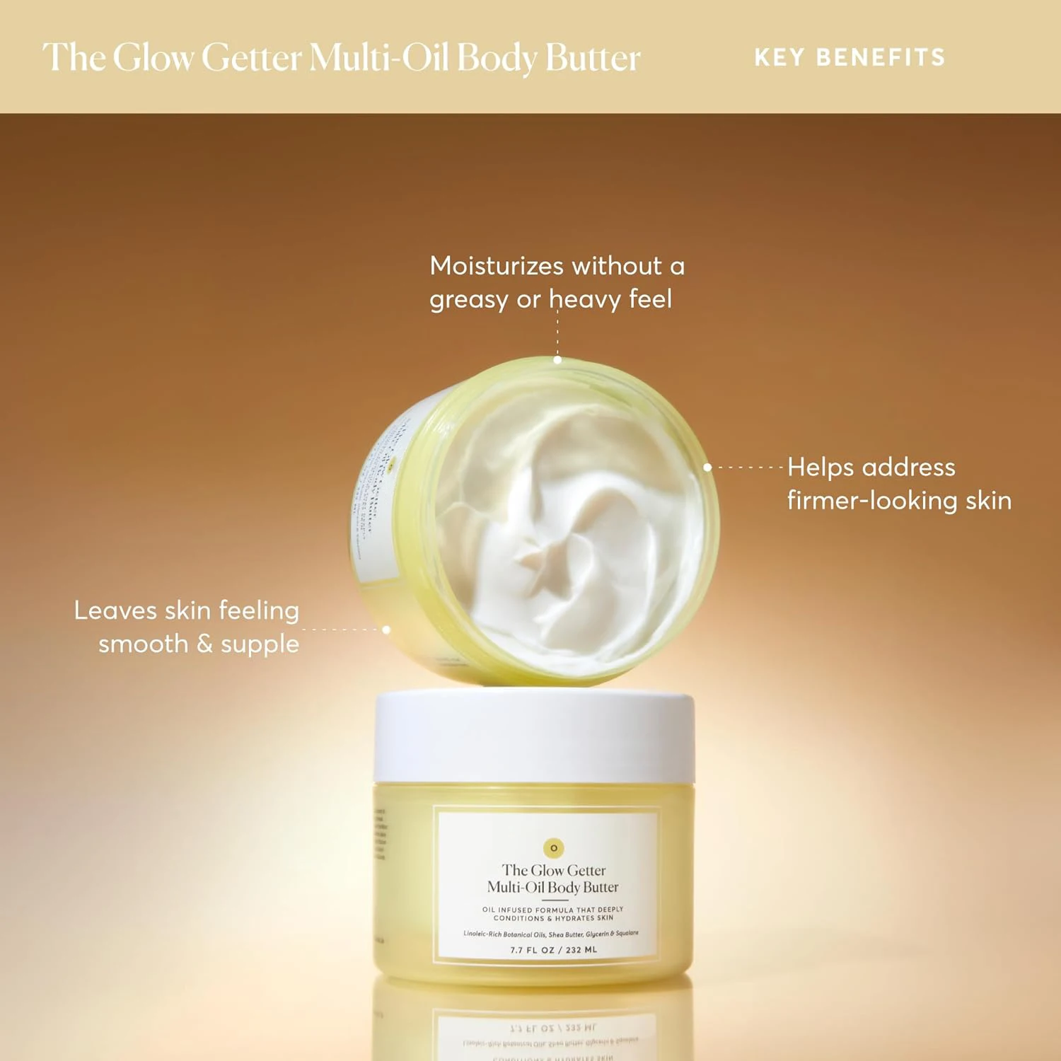 New Arrival Customizable Multi Oil Body Butter Firming Cream  Body Moisturizer with Shea Butter Vanilla & Coconut Scents
