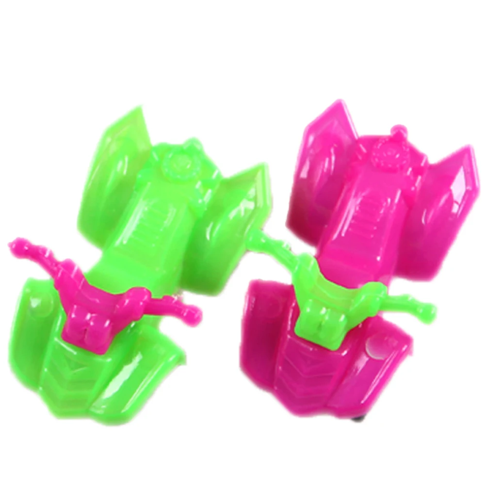 Promotional Free Sample Plastic Material Cheap Toy Mini Motorcycle For Snack
