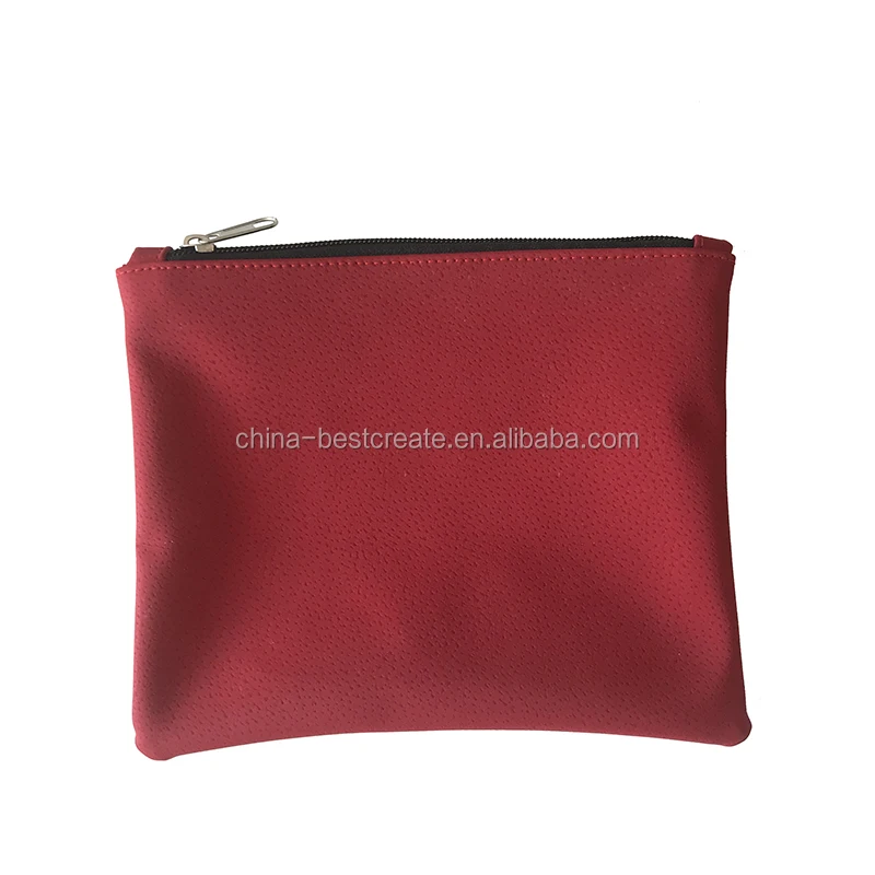 red pu zipper bag (4).JPG