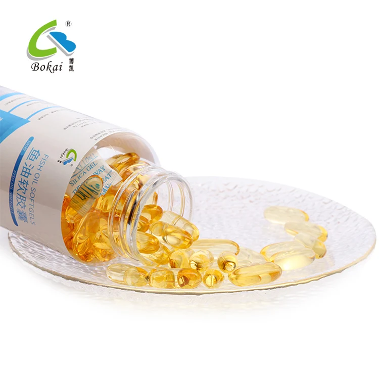 Manufacturer Omega 3 EPA DHA Fish Oil Softgels Capsules