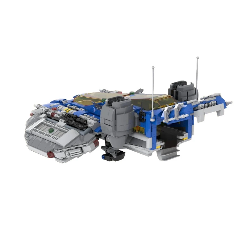GoldMoc classic space MOC-171617 MPV Reliant Spaceship DIY Brick Toy Space Cruiser Building Blocks Set