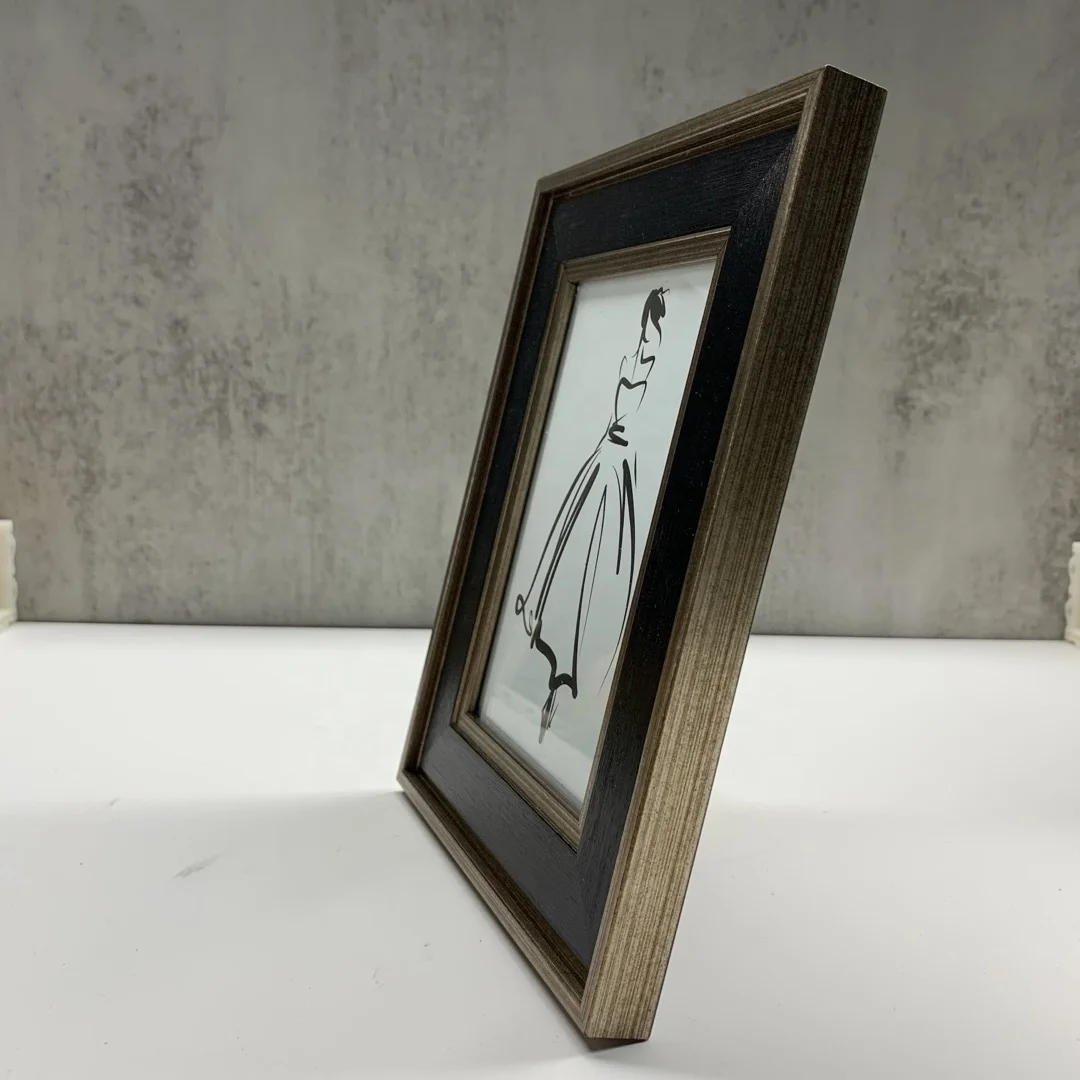 Nordic Modern Black Memorial Studio Decor Picture Photo Frame