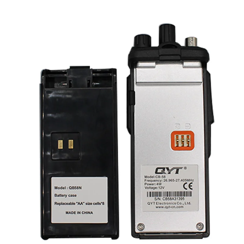 CB-58 4 Вт 12 В CB Walkie Talkie 26 965-27 405 МГц FM AM портативный приемопередатчик любительский радиоприемник с литиевым аккумулятором зарядное