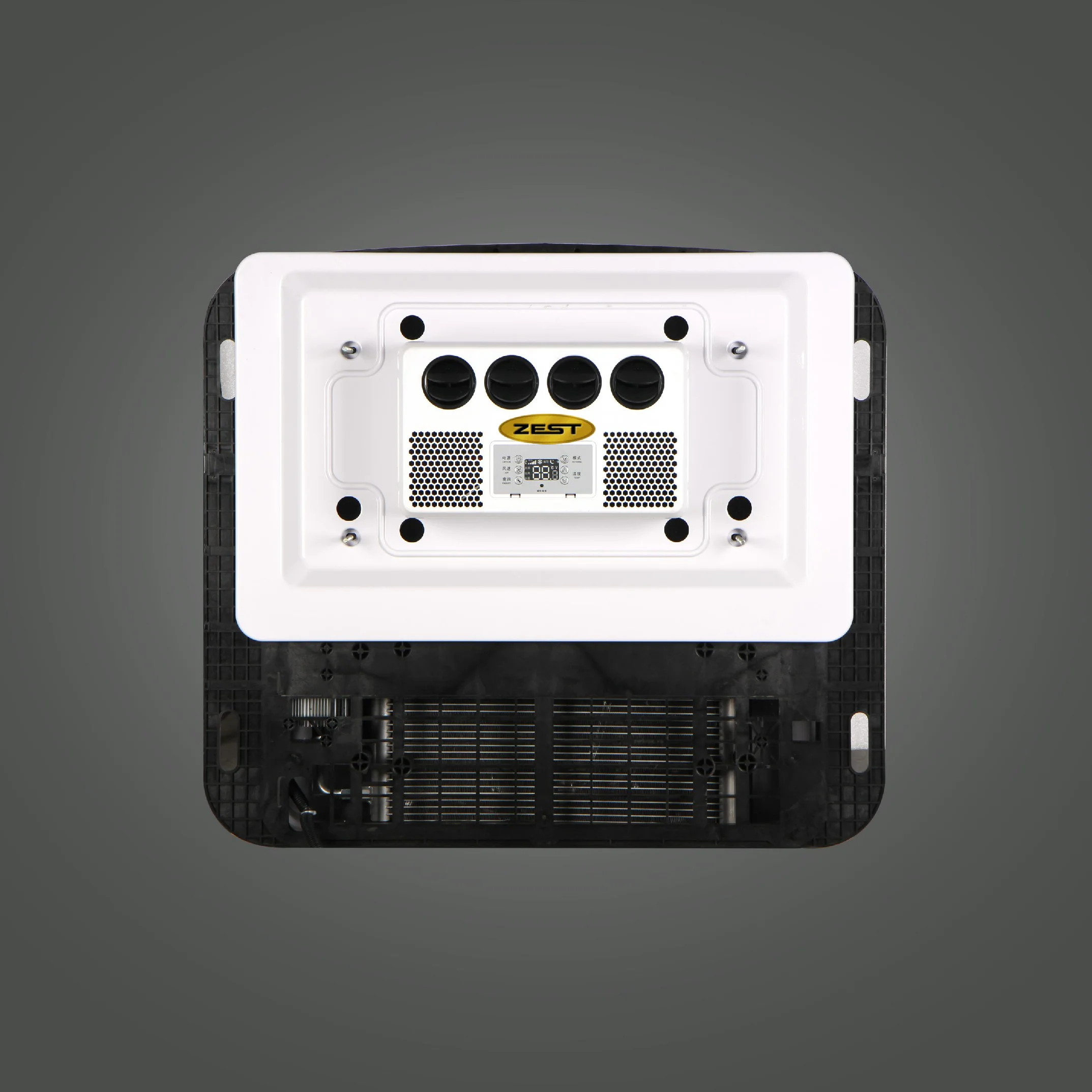 Hot selling double fan 12v Car Roof Top Sleeper Air Conditioner rv 12v air conditioner