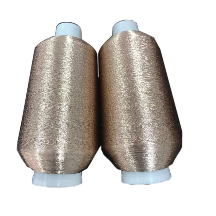 Mengze Metallic yarn for Embroidery Factory directly whole sale  metallic thread lurex yarn lurex thread