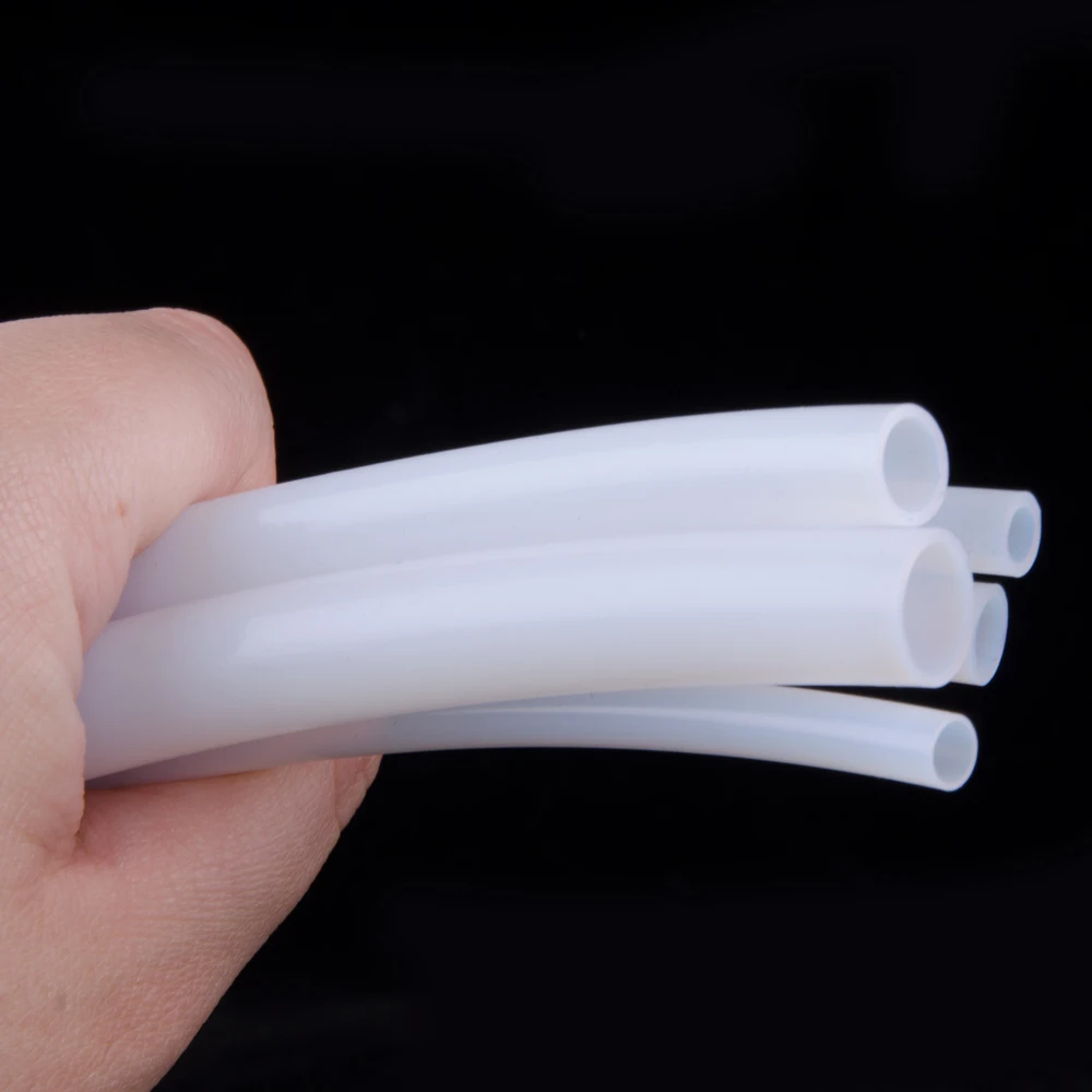 High Temperature Tube Pipe Insulating Pipe 3mm ID x 4mm OD Transparent PTFE tubing