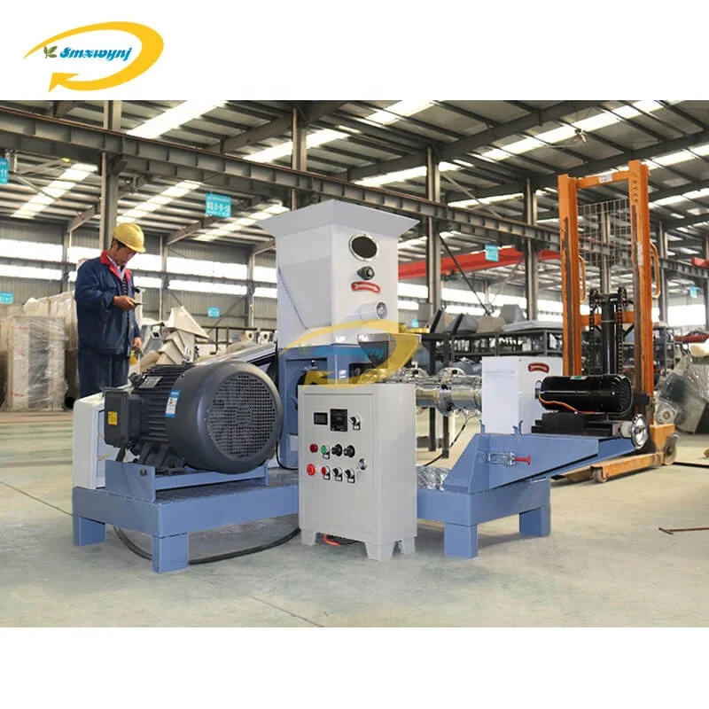 other food processing machinery floating fish feed pellet pelletizer food making fish feed pellet extruder