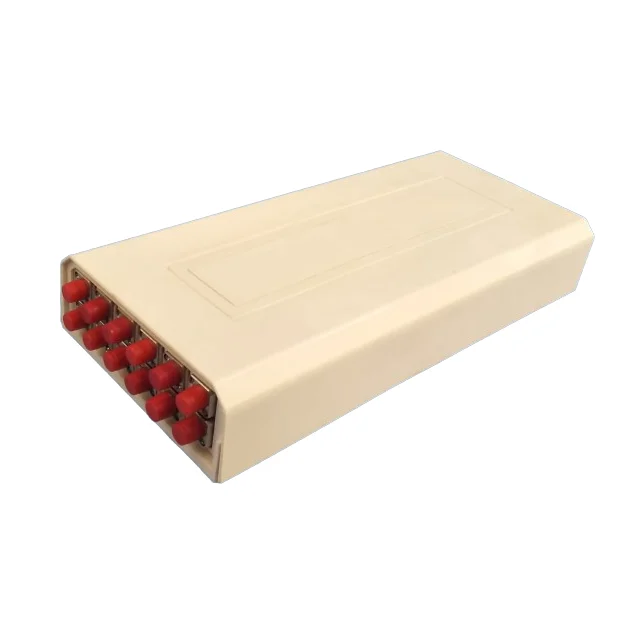 12 Port Mini ODF Wall Mount ST Fiber Patch Panel Fiber Termination Box Optical Terminal Box TJ01E12ST
