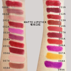 Оптовая продажа, роскошный водостойкий глянцевый матовый блеск для губ Akiaco на заказ