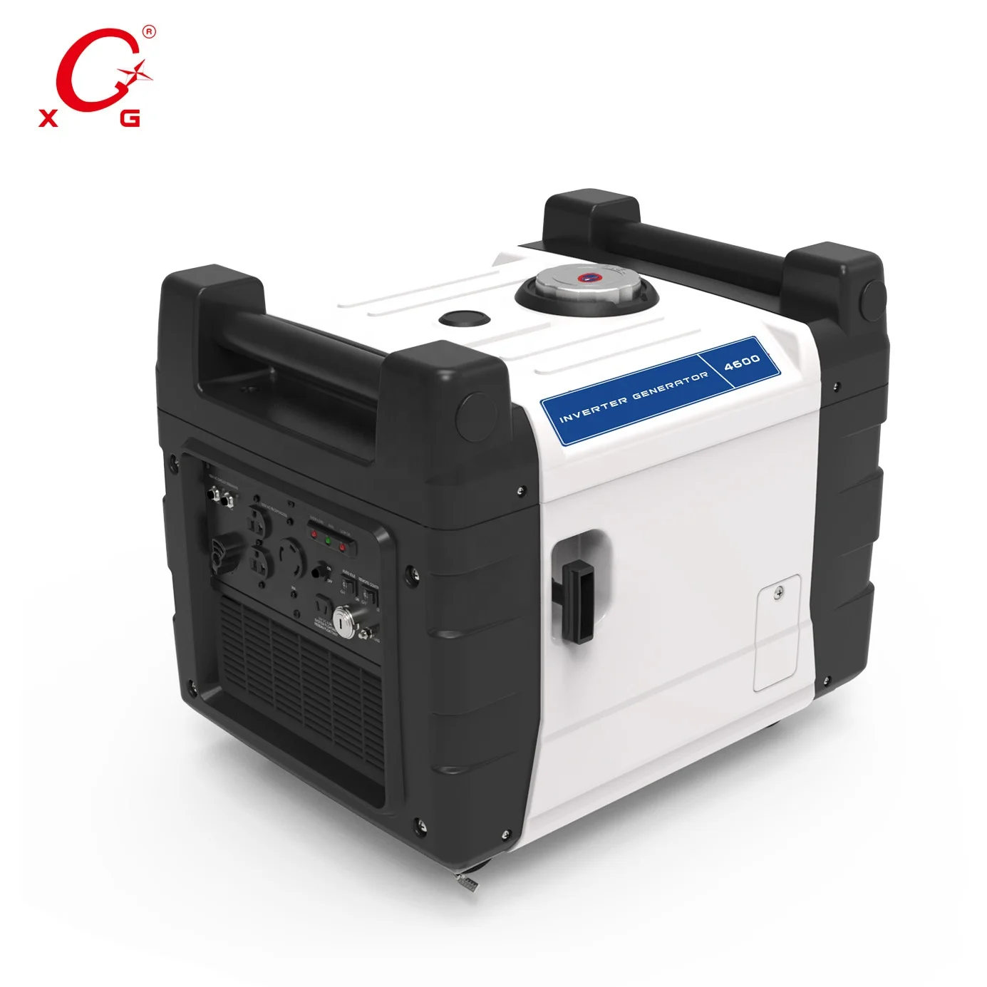 Outdoor Silent 5.2kVA Gasoline Generator Construction Digital Inverter Generator 4600W Portable Remote Start Parallel Generator