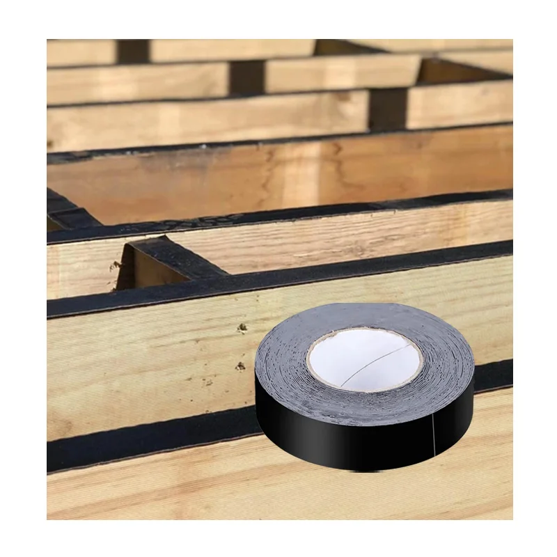 Weatherproof Durable Self-Adhesive Waterproof Anti-Corrosion Strong Adhesion High Temperature Resistant Butyl Deck Joist Tape