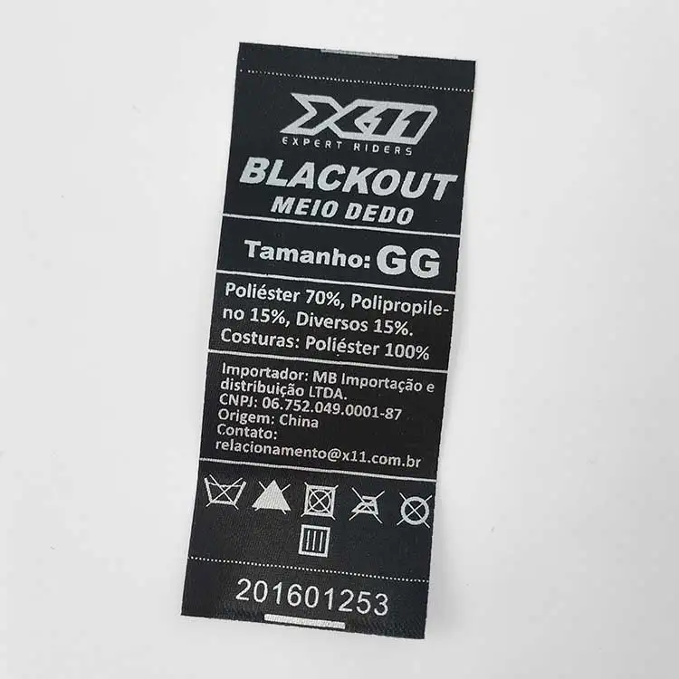 Швейная атласная ткань, ротационная трафаретная печать, стирка, символ, этикетка для ухода за текстильной подушкой, одежда для купания