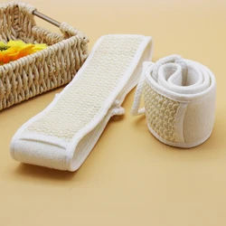 Отшелушивающий скребок для спины, сизальный скребок для душа, щетка для тела, скребок