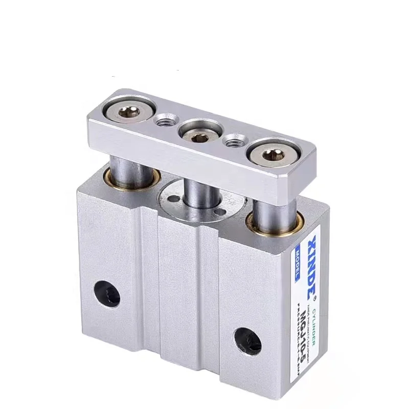 MGJ6-10/10-10/10-15/10-20/10-5 Series Hydraulic Pneumatic Parts Guide Rod Cylinder Double Acting air cylinder
