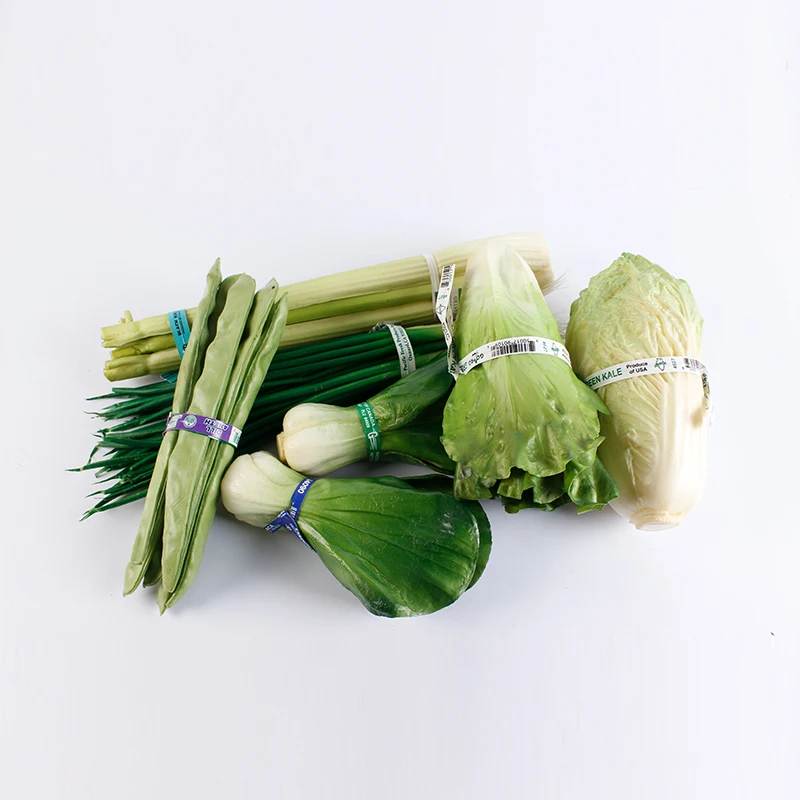 Customized Color biodegradable paper vegetable label twist tie for Vegetable