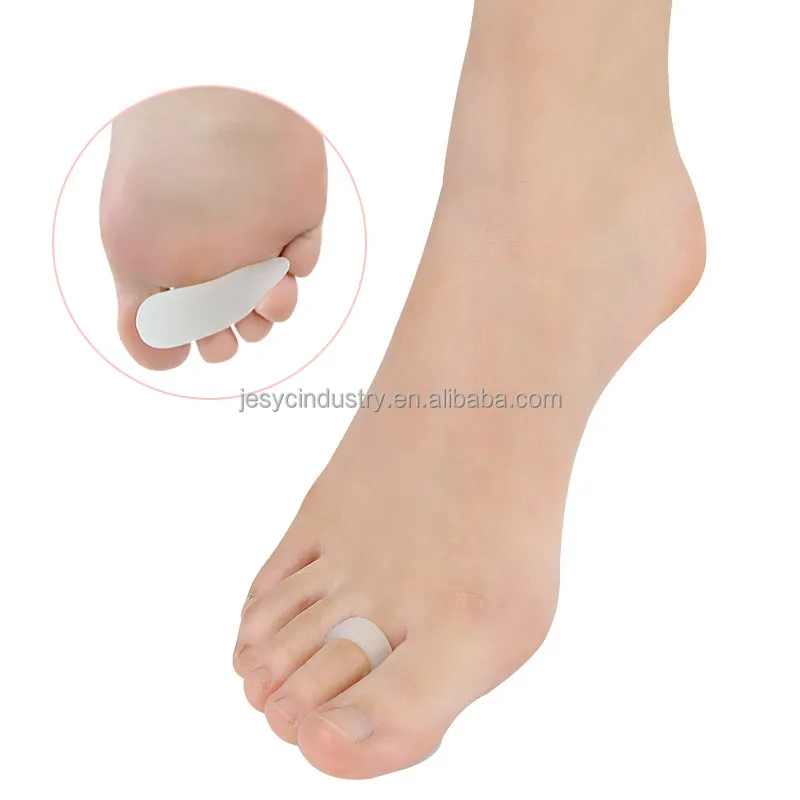 Foot Care Hallux Valgus Overlapping Toes Bunion Protector Hammer Toe Separator Valgus Toes Sleeves Corrector Silicone Gel Pad