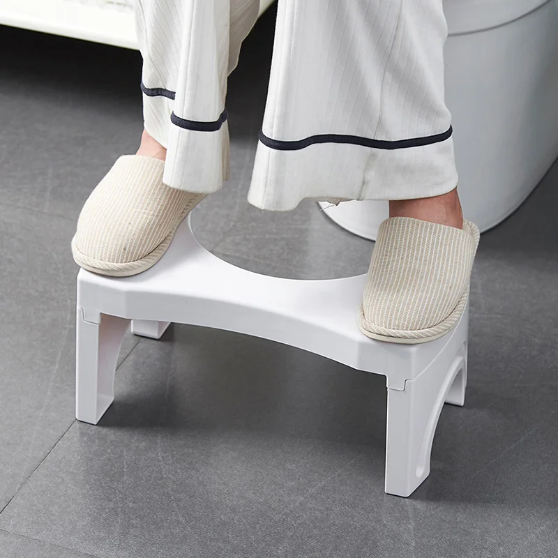 non slip ABS folding toilet stool plastic squat toilet