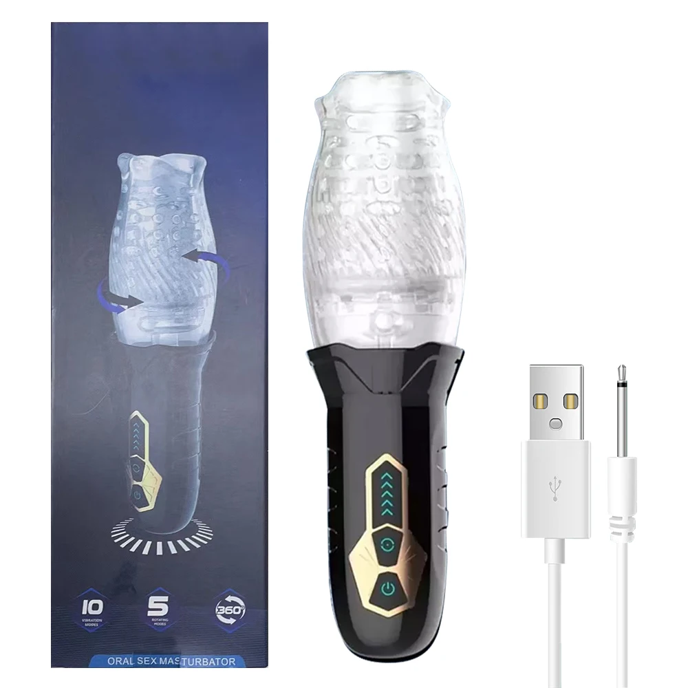 Tiktok Trend Rotating Sucking Masturbator Cup Electric Male Masturbator Gawk Gawk 3000 Sex Toy