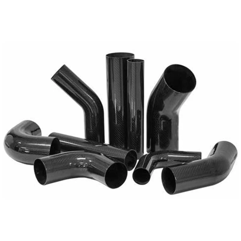 Custom High Precision Carbon Fiber Mould Shape Bent Tube And Custom Made Good Strength Pole/Pipe
