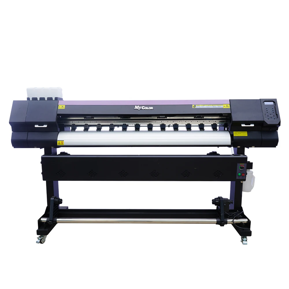 1.8m Single Head Eco Solvent Printer Advertisement Wallpaper Banner Inkjet Printer Canvas Tarpaulin Printing Machine 1.3m 1.6m