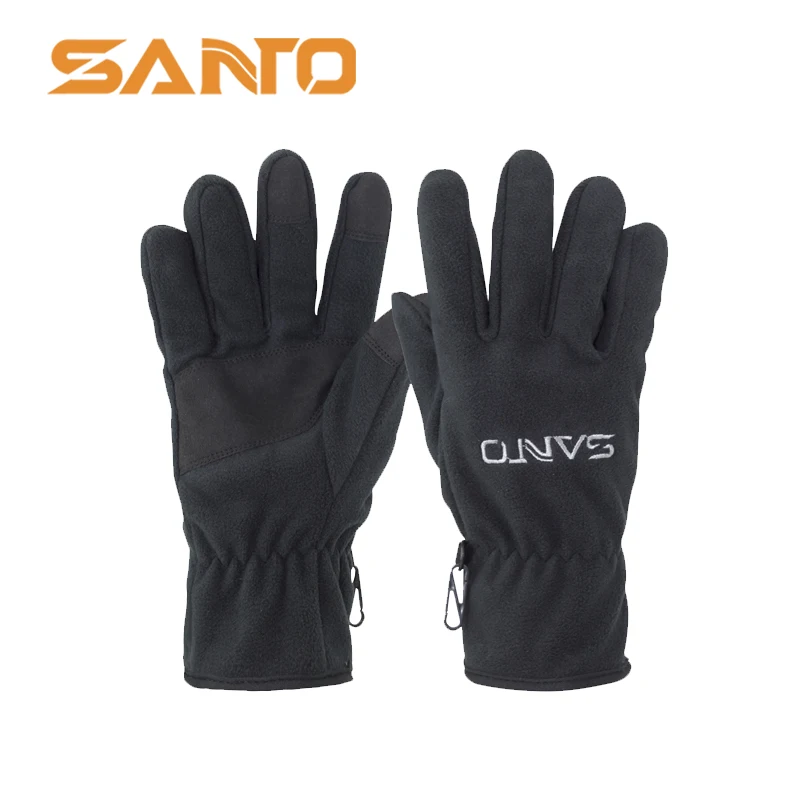  Custom Non Slip Full Finger Waterproof Ski Gloves Snow Winter Touch Screen Climbing