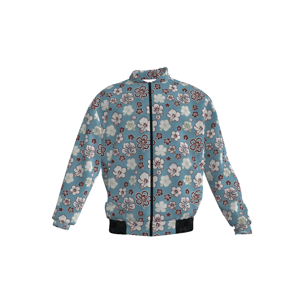 
Yoycol Drop Shipping Custom All Over Print women satin leather men bomber jacket with fur 