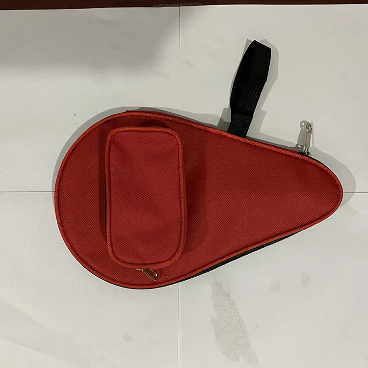 
Ping-pong Paddle Bag Table Tennis Bat Cover Pingpong Paddle Bag to Carry 1 Bats 3 table tennis balls 