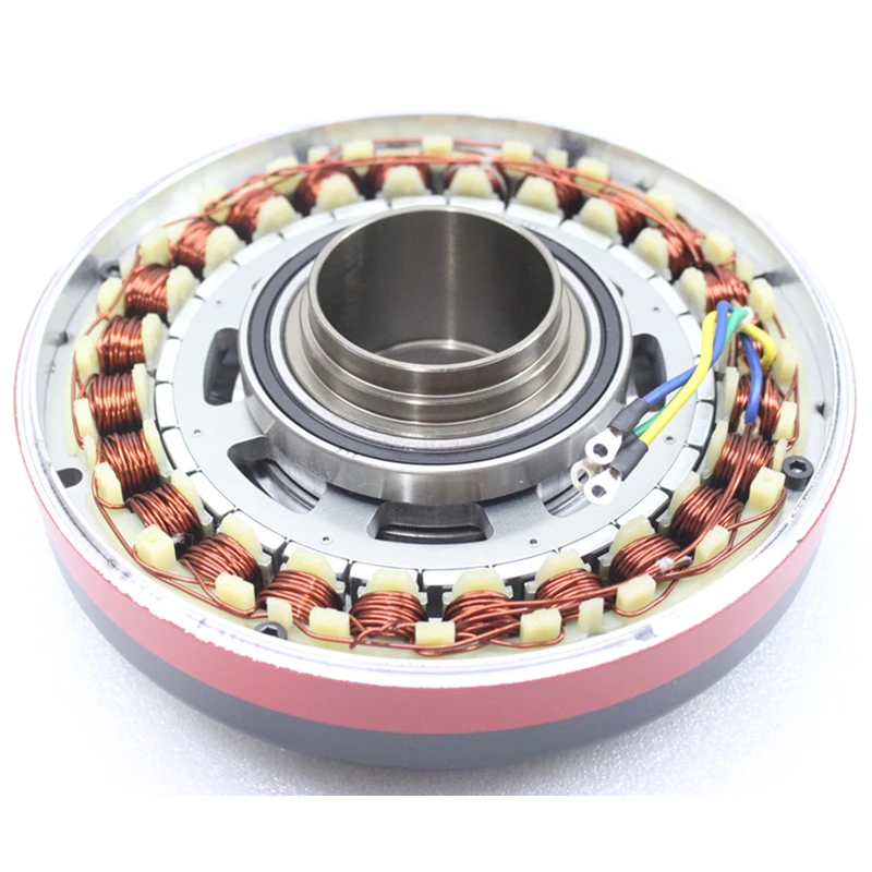 Customized big high low speed DC Brushless  Motor For autonomous driving