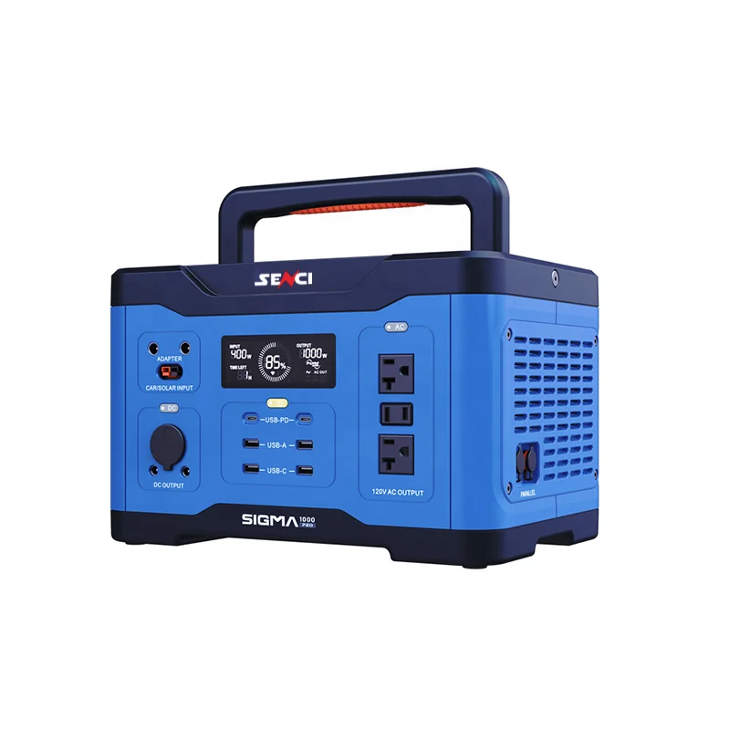 senci 1000w AC output 12V car battery 120W max 1000w backup power Electric Power Station for travel camping