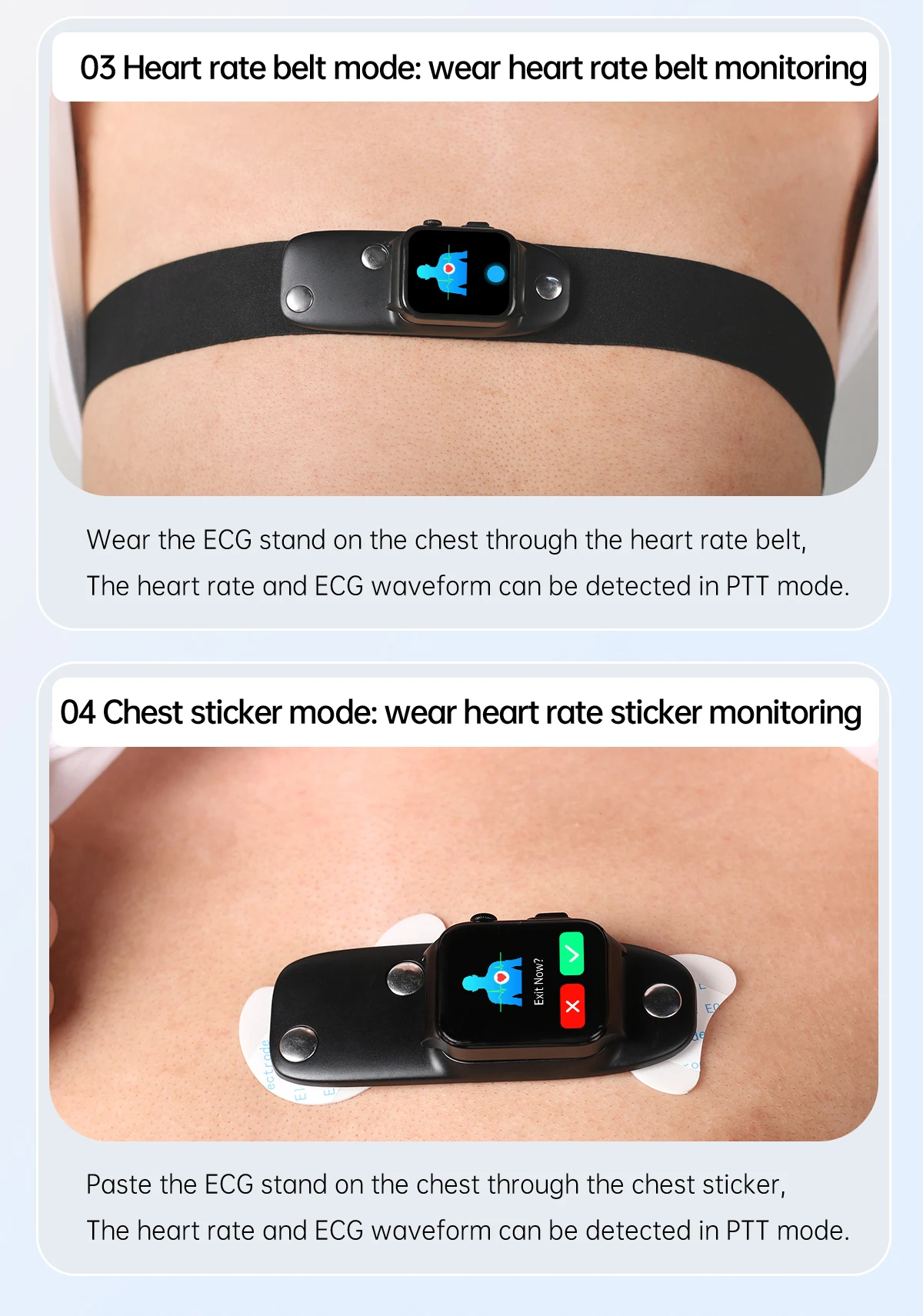 Смарт-часы ekg E500 1 83 дюйма с большим