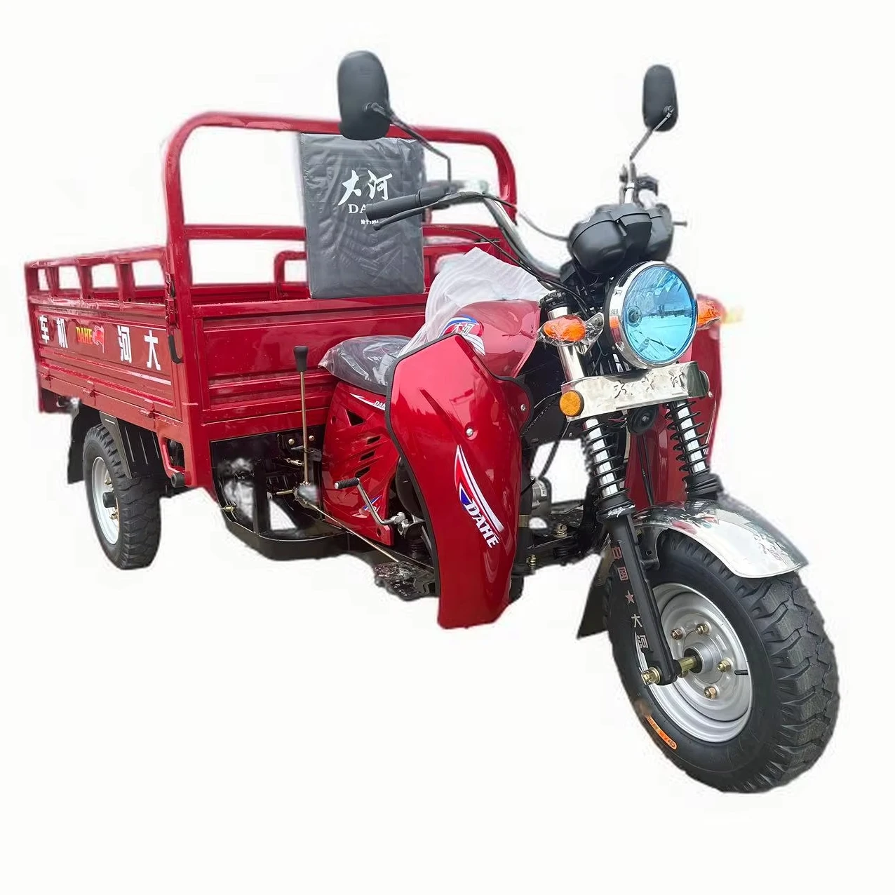 New Style 150cc Tricycle Passenger And Cargo Tricycle Motorcycle Fuel Gasoline 3 Wheels Motorcycle Gasoline Cargo Tricycle
