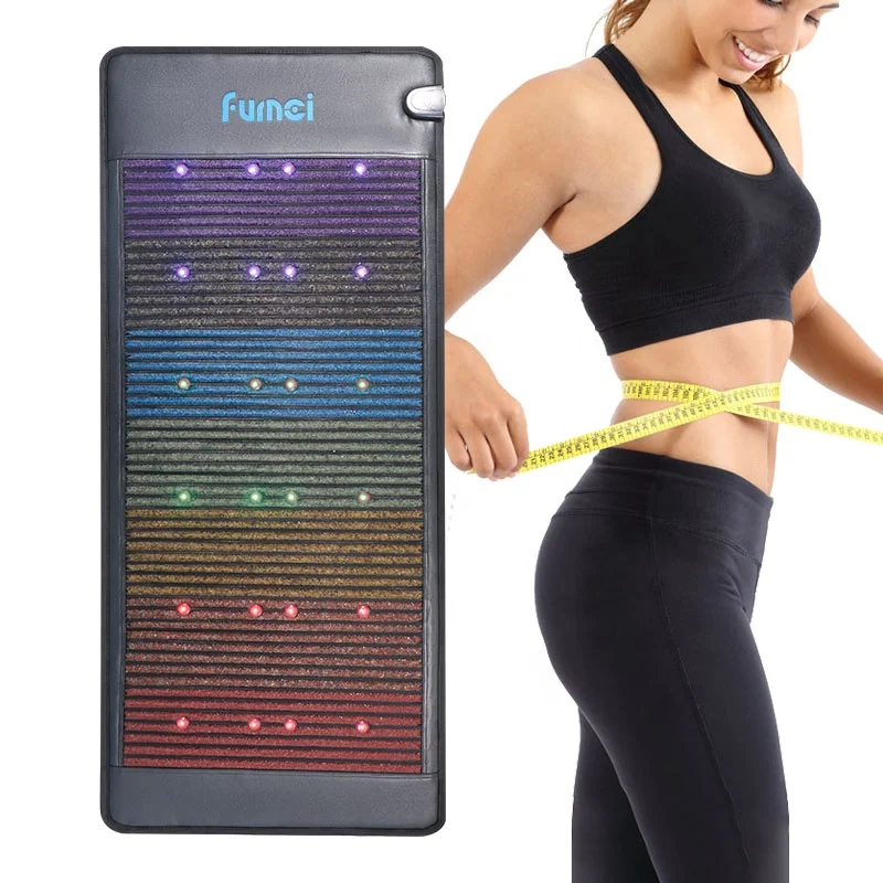 Red light photon pemf crystal mat factory direct sale infrared thermal pemf mat for pain relief