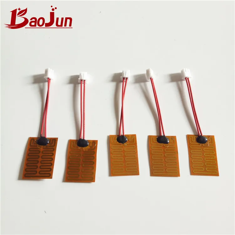 5V 5W 20x30mm kapton Полиимид нагревательная пленка нагреватель фольги