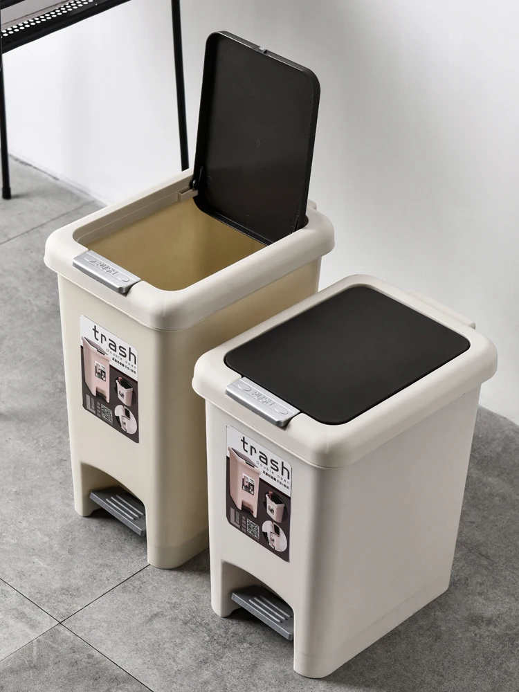 Tarro Contenedor Cubo tachos Botes De Basura Bano Pequeno Nordic Ванная Кухня пластмассовый контейнер для мусора корзина мусорный бак с крышкой