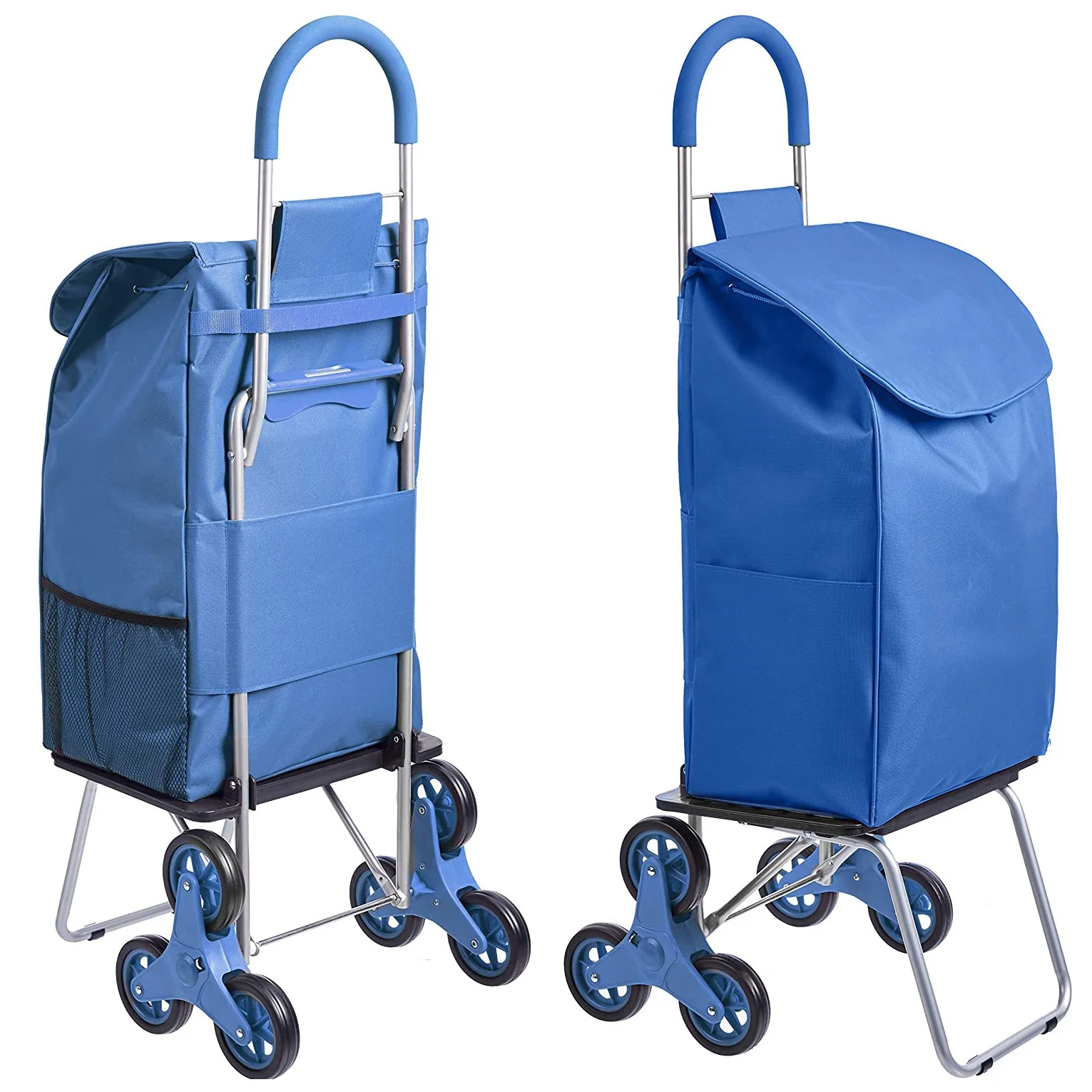 Folding Stair Climber Shopping Cart