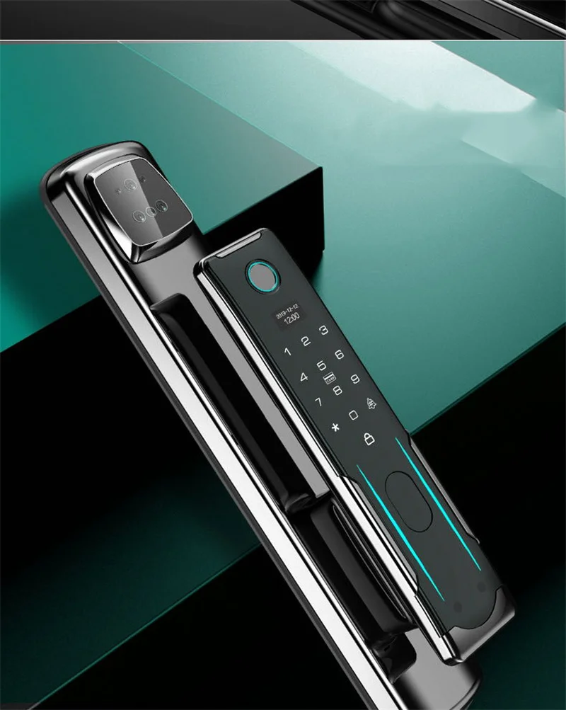 fingerprint digital smart door locks face recognition lock smart lock with 3d face recognition and camera wifi