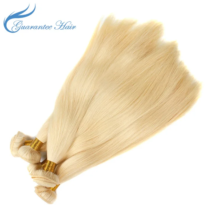 Wholesale 613 Blonde Hair Weave Bundles Virgin Brazilian Human Hair 613 Bundles With HD lace Closure