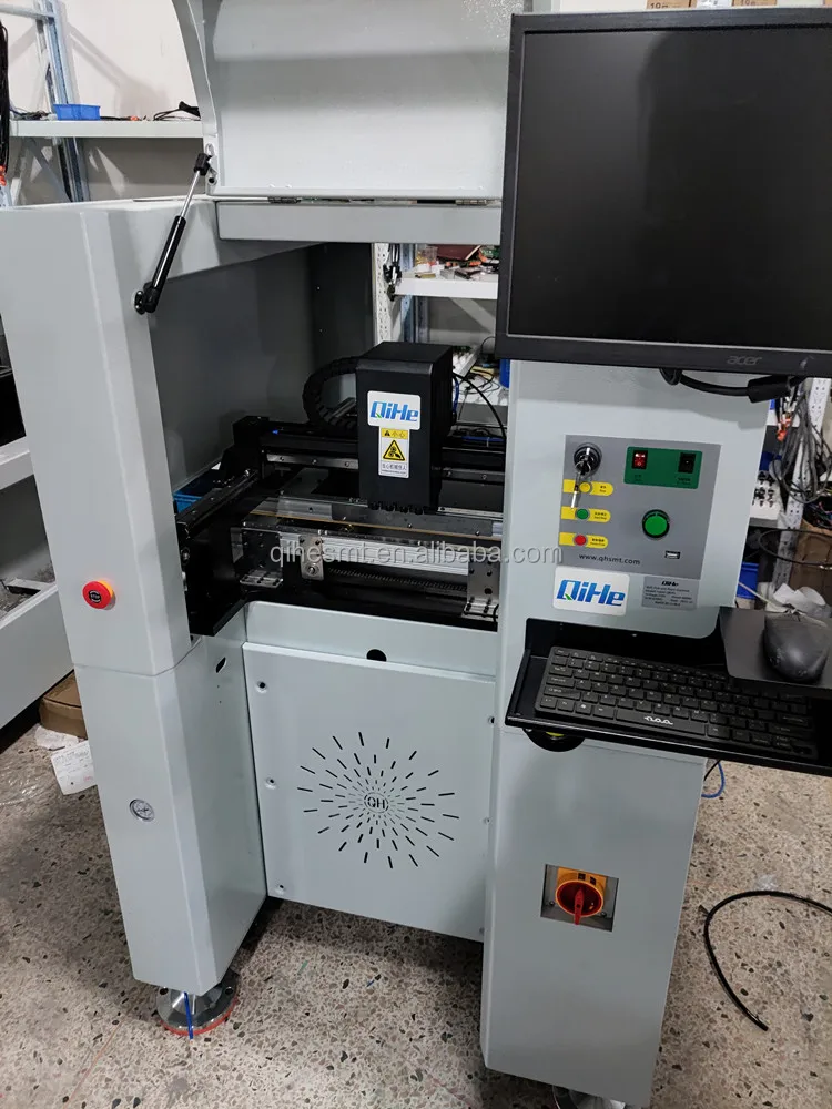SMT Label QM41 labeling mounter  electronic production machinery automatic pick and place machine smt