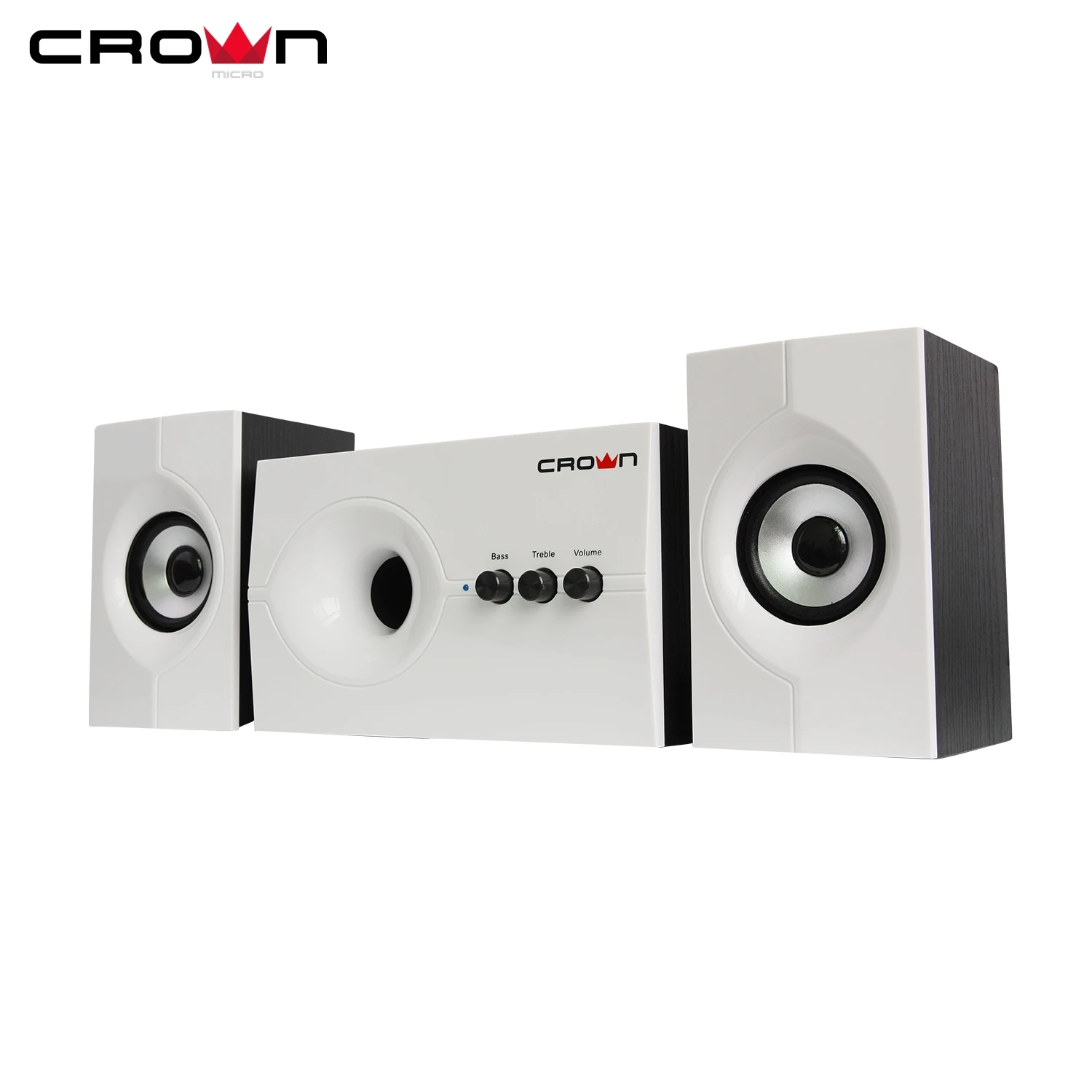 Wooden woofer speaker audio system sound professional china factory 2.1 home speaker system