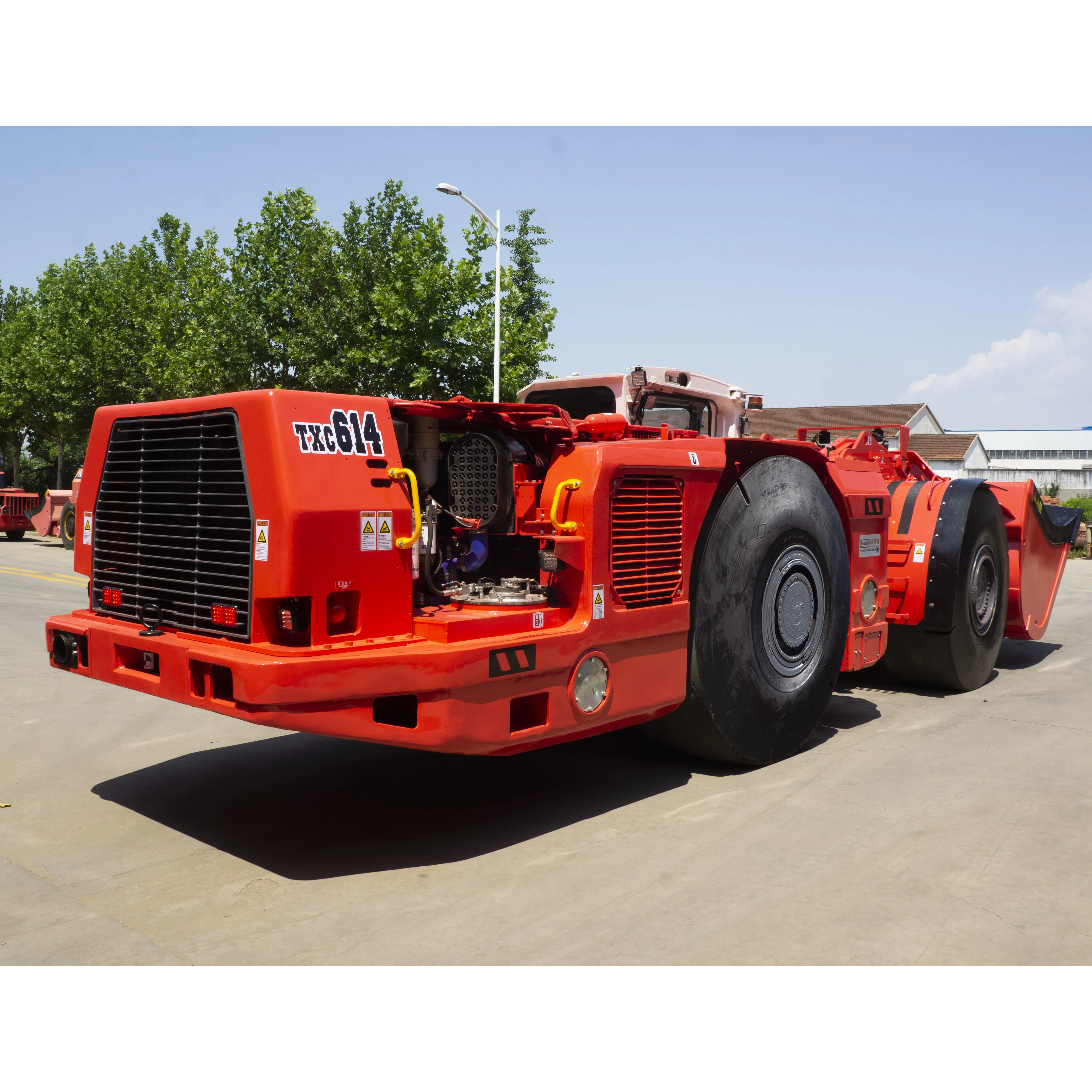 Tuoxing TC-614 Pedal Scooptram 14 Tons Underground Mini Vagon Minero Product Mining Loader Pneumatic Shovels
