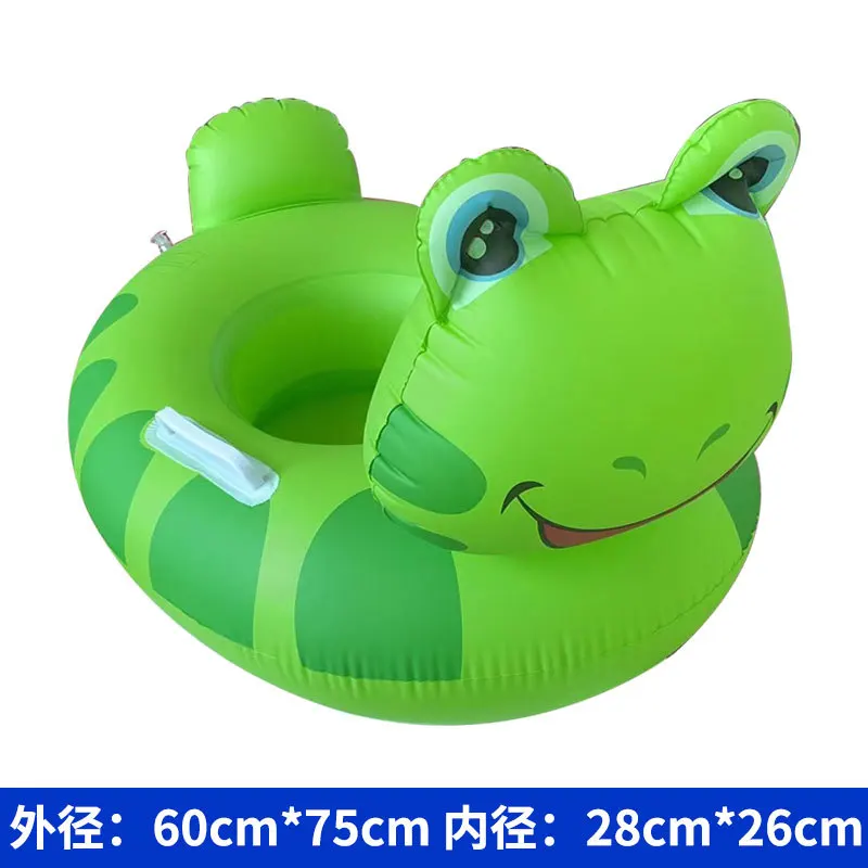 Hot sale ring cartoon child little fashion popular baby Inflatable Duck Island Inflatable Duck Pool Float