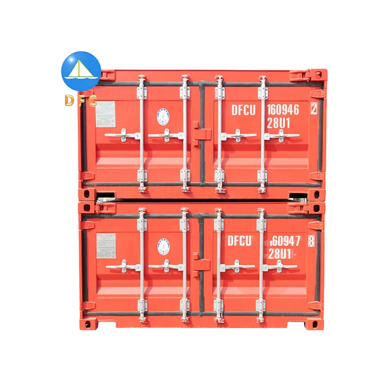 Manufacturer Well Made Logistics Transporation Open Top Half Height Shipping Container for Mining