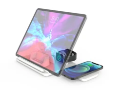 For iPhone 13 the hot-selling 5 in 1 Wireless Charger drop shipping  fast Mobile Phone Charging Station