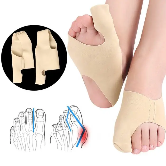 Orthopedic Hallux Valgus Orthotic Insole Toe separator Toe Straightener Splint Brace Protector Bunion Corrector Big Toe Cap