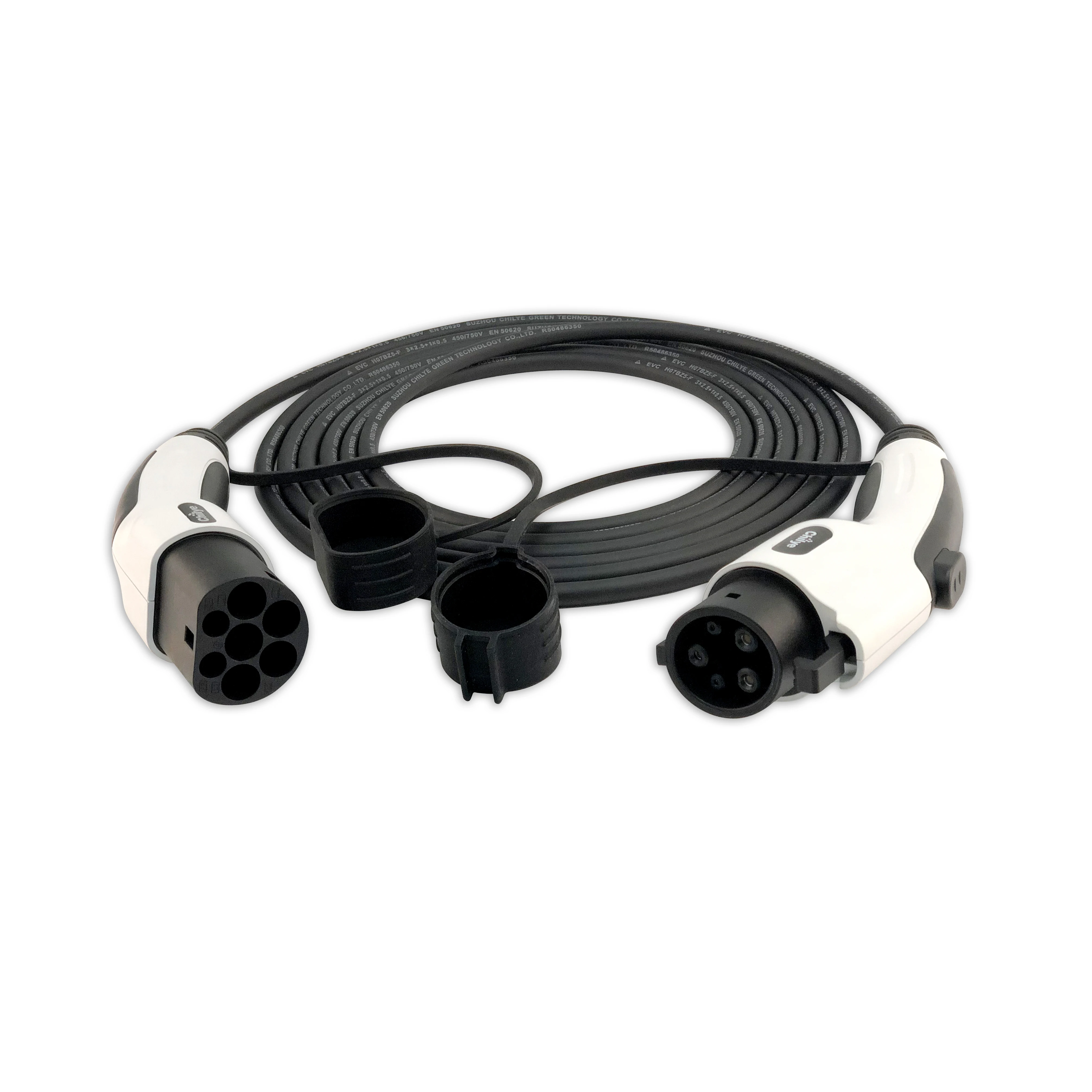 16A SAE j1772 to IEC 62196-2 Type 2 to Type 1 Electric Car EV Charger Connector Plug