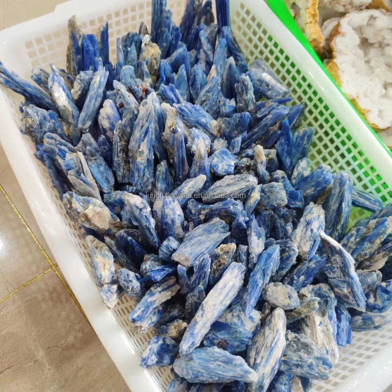 Natural Raw Gemstone Cyanite Kyanite Mineral Specimen Rough Blue Kyanite for Feng Shui